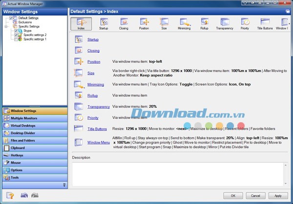 Actual Window Manager
