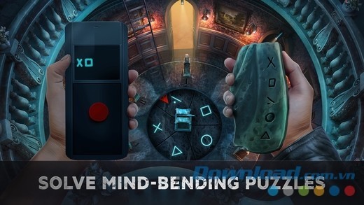 Chơi Adam Wolfe cho iOS, bạn phải giải hàng loạt câu đố hóc búa