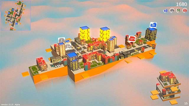 Lối chơi xây dựng kết hợp giữa chiến thuật và cơ chế giải đố độc đáo