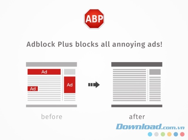 Adblock Plus for Firefox chặn mọi quảng cáo khó chịu