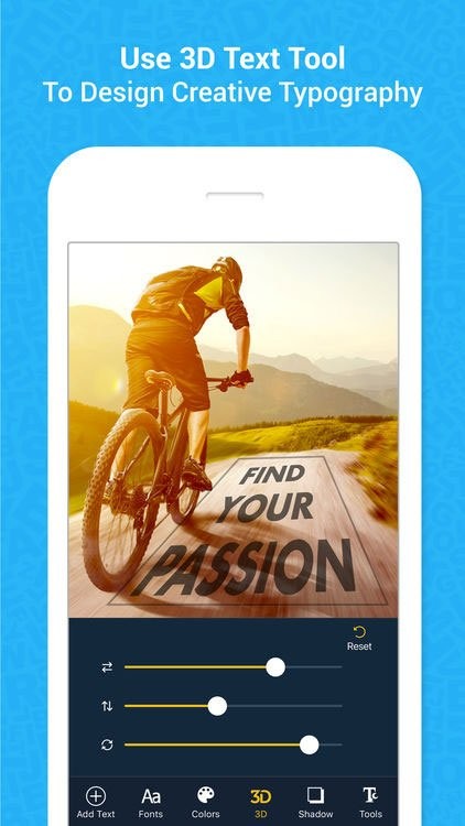 Sử dụng công cụ tạo Text 3D