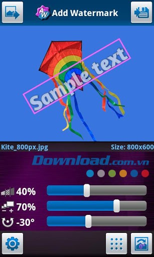 Add Watermark Free for Android
