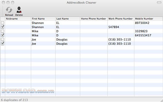 AddressBook Cleaner