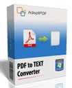 Adept PDF to Text Converter - Chuyển đổi PDF sang Text