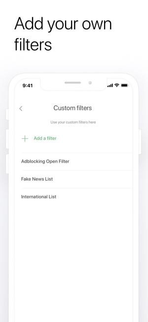 Thêm bộ lọc của riêng bạn
