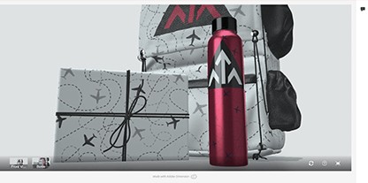 Adobe Dimension hỗ trợ xuất cảnh 3D