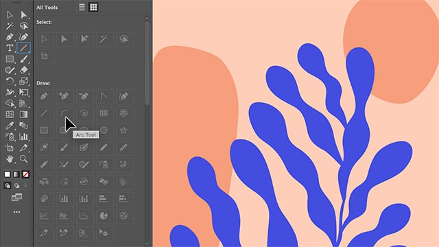 Làm chủ thanh công cụ trực quan trên Adobe Illustrator và hiểu rõ từng tool mà bạn chọn