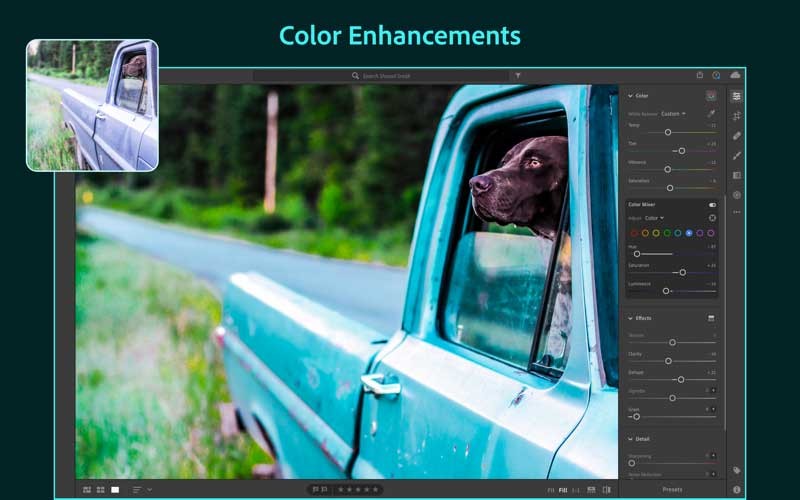 Adobe Lightroom cho Mac tăng cường chất lượng màu sắc trong ảnh
