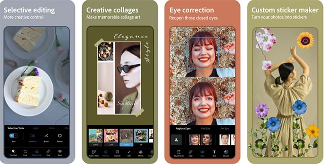 Chỉnh sửa và tạo ảnh ghép hiệu quả với bộ lọc, sticker, chữ và nhiều công cụ khác