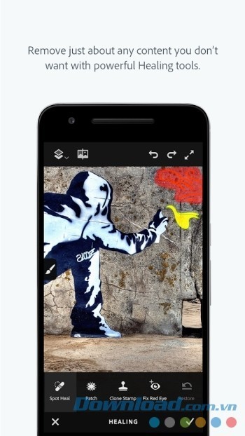 Xóa bỏ những đối tượng thừa thãi hoặc không mong muốn trên ảnh