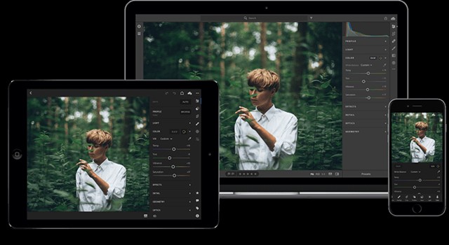 Adobe Photoshop Lightroom hỗ trợ nhiều công cụ chỉnh sửa