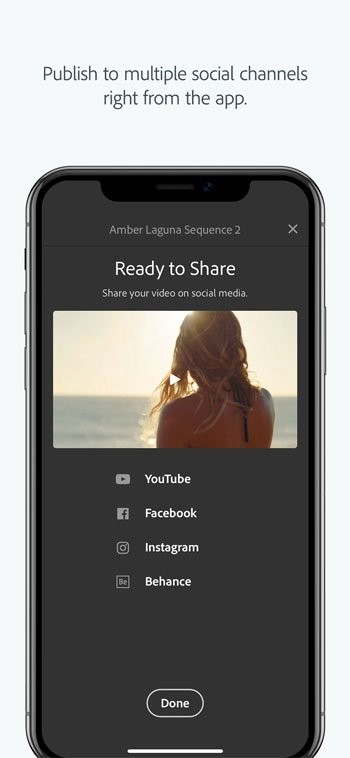 Đăng video lên nhiều nền tảng mạng xã hội trực tiếp từ ứng dụng