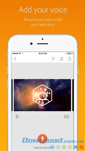 Lồng tiếng để kể chuyện