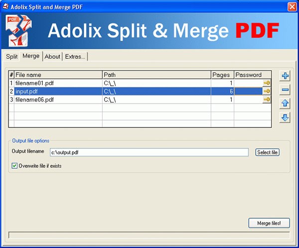 Ghép file PDF cực nhanh và dễ dàng với Adolix Split and Merge PDF