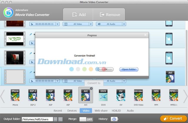 Adoreshare iMovie Video Converter