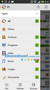 Advanced Download Manager cho Android