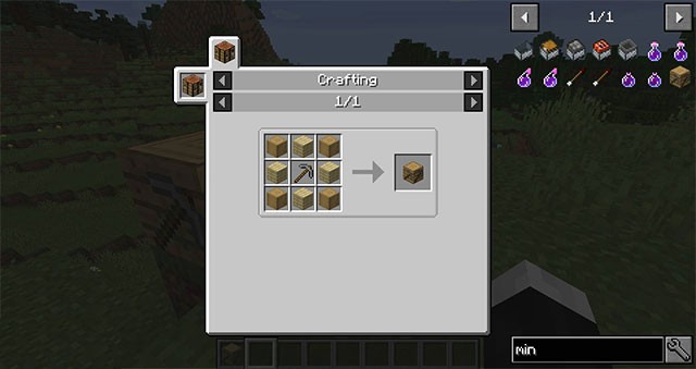 Hướng dẫn công thức chế tạo trong Advanced Mining Dimension Mod