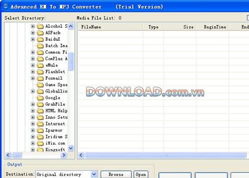 Advanced RM To MP3 Converter