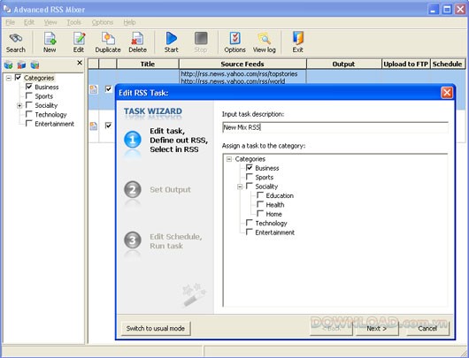 Advanced RSS Mixer Enterprise