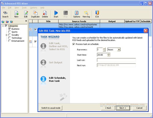 Advanced RSS Mixer Enterprise