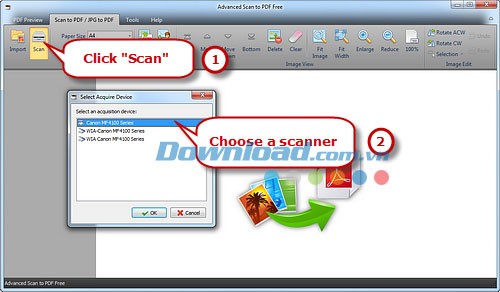 Advanced Scan to PDF Free