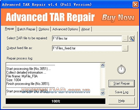 Advanced TAR Repair