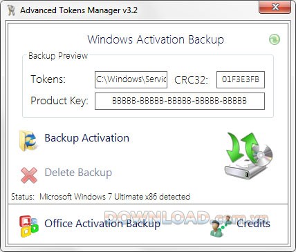 Advanced Tokens Manager