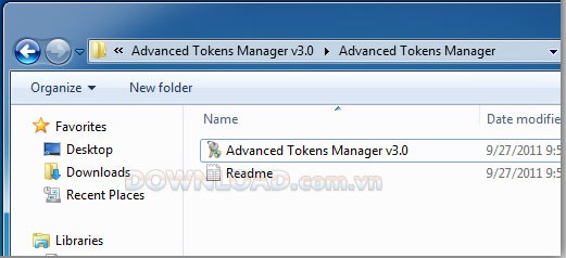 Advanced Tokens Manager