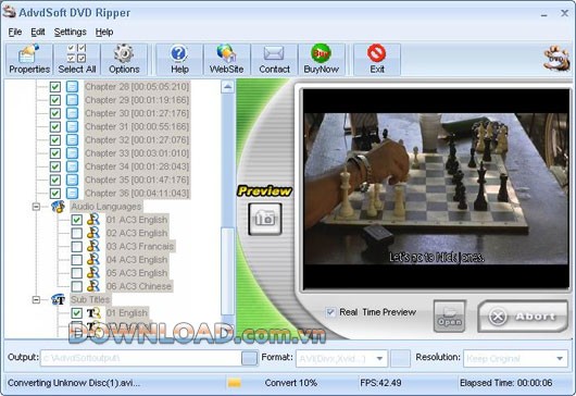 AdvdSoft DVD Ripper