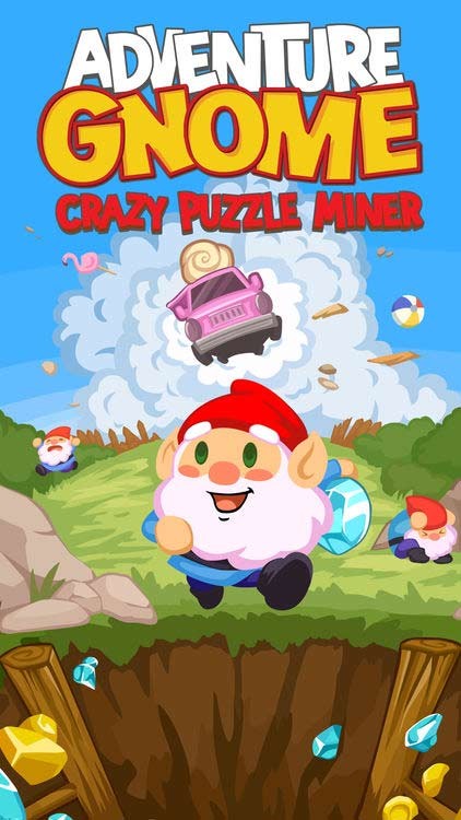 Game đào vàng phong cách clicker thú vị - Adventure Gnome