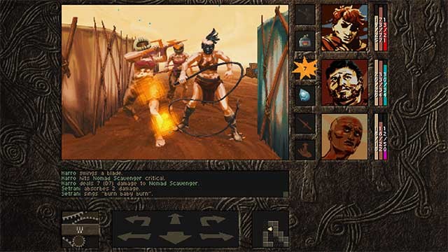 Aeon of Sands - The Trail là game nhập vai hành động bối cảnh sa mạc hậu tận thế