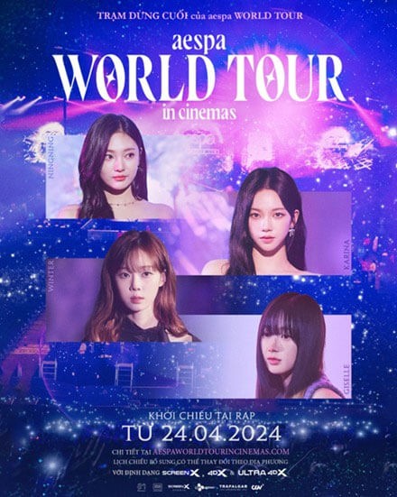 Poster phim Aespa world tour: Trạm dừng cuối cùng