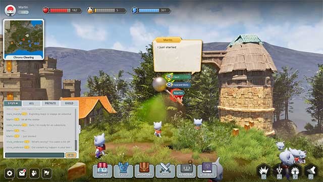 Aetherian Chronicles là game MMORPG cuộn cảnh 3D