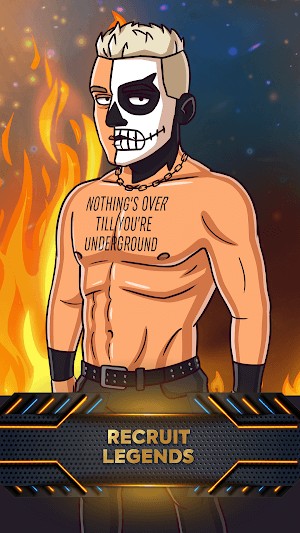 Chơi cùng các đô vật huyền thoại