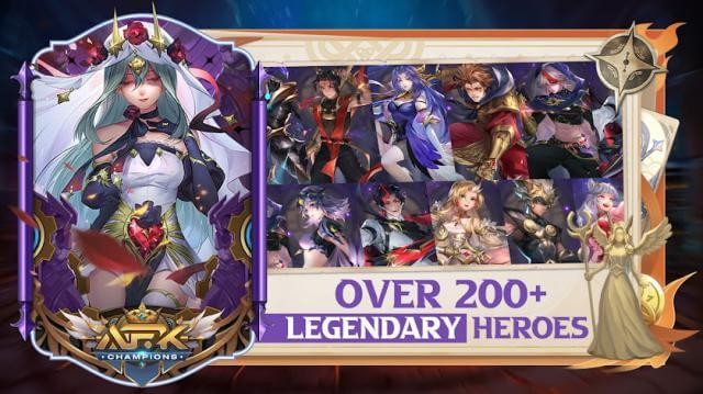 Hơn 200 anh hùng mạnh mẽ cho bạn lựa chọn