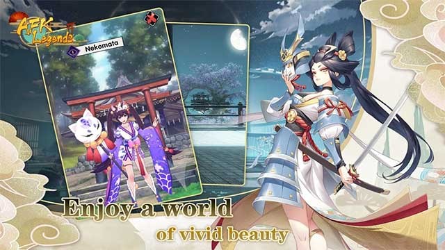 AFK Legends Android có bối cảnh và bản đồ 3D được thiết kế tinh xảo