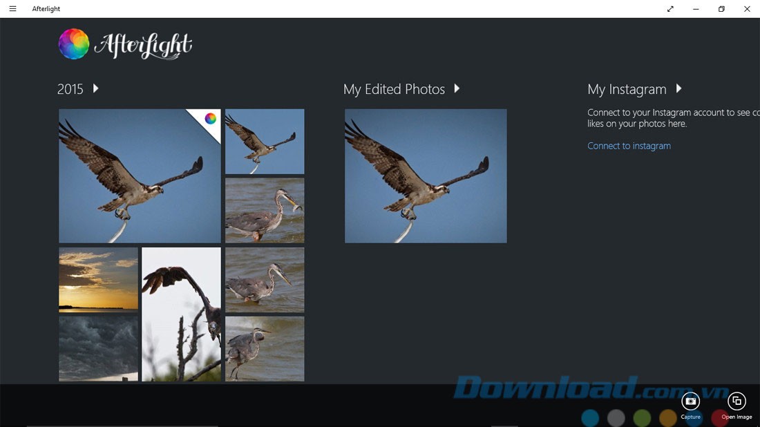 Phân chia danh mục hình ảnh