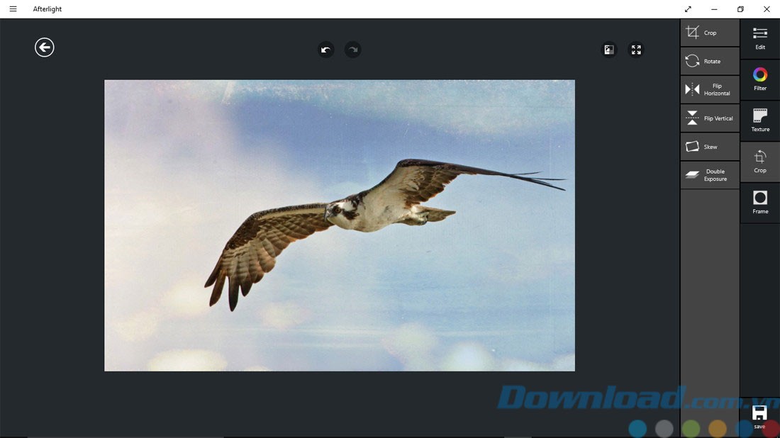 Công cụ cắt ảnh linh hoạt