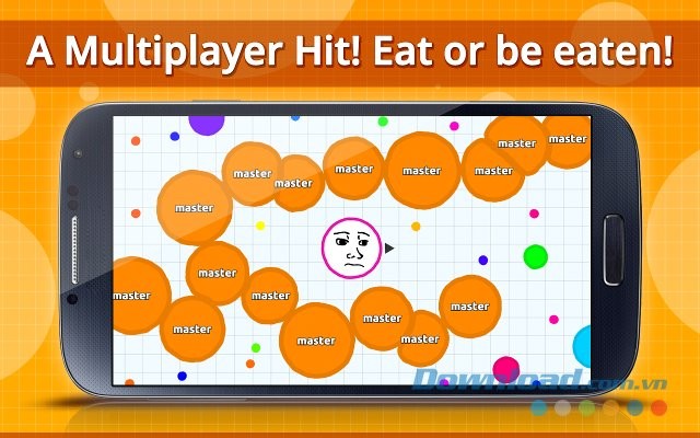 Agar.io sở hữu chế độ chơi nhiều người đầy thử thách