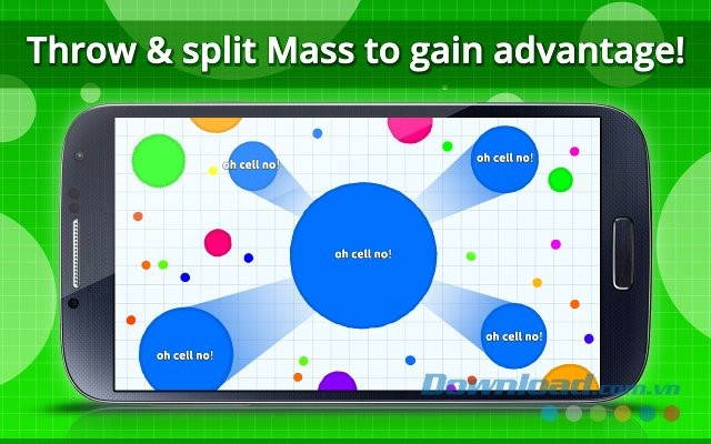 Agar.io sở hữu lối chơi và nhân vật mới lạ