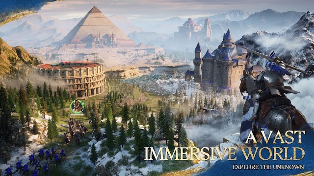 Đắm chìm trong một thế giới rộng lớn, chân thực