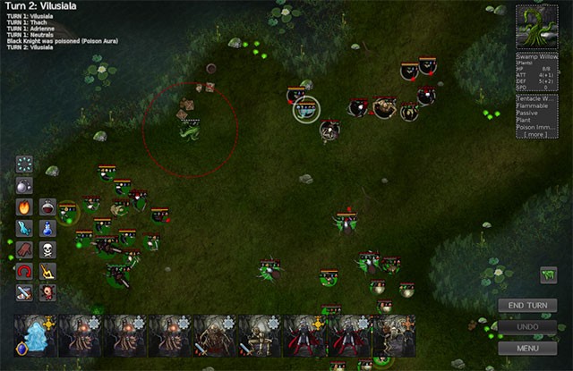 Triển khai đội hình trên chiến trường rộng lớn