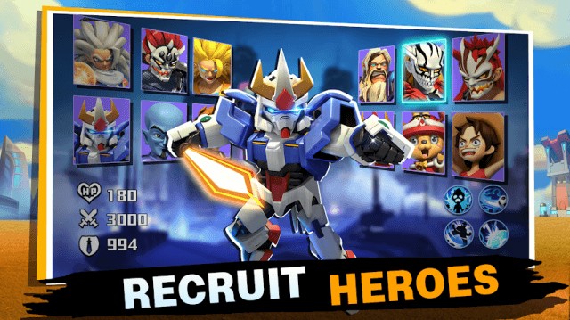 Triệu hồi các anh hùng mạnh mẽ