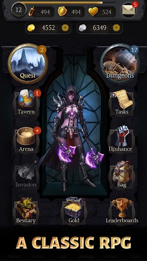 Age of Revenge là game nhập vai cổ điển