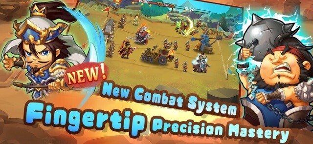 Hệ thống chiến đấu mới, làm chủ trận chiến dễ dàng