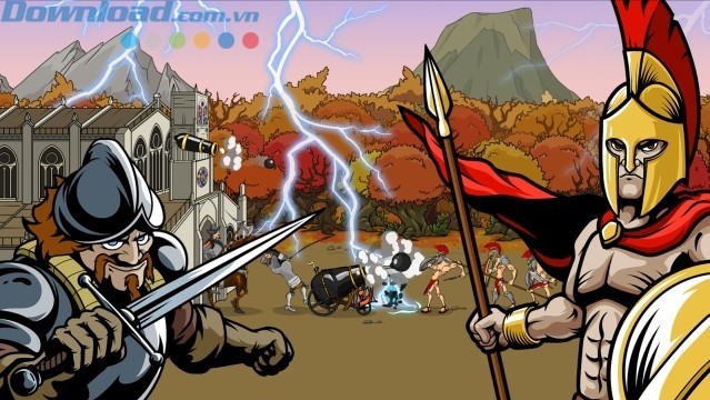 Sử dụng các loại vũ khí bổ sung cùng trợ giúp đặc biệt để đẩy lùi quân địch