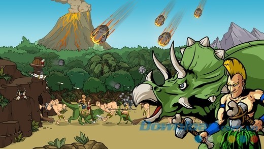 Game chiến thuật hay nhất Age Of War 2 cho iOS