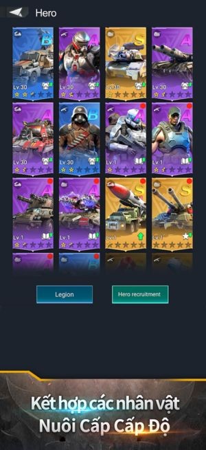 Kết hợp các nhân vật