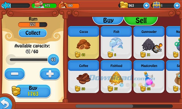 Cửa hàng của Age Of Wind 3