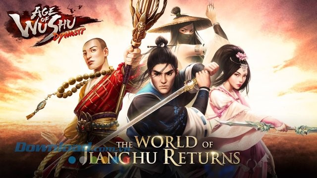 Age of Wushu Dynasty - game Cửu Âm Chân Kinh trên di động
